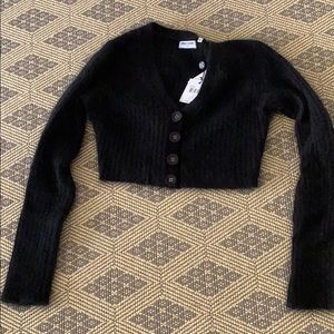 Opening ceremony cropped cardigan